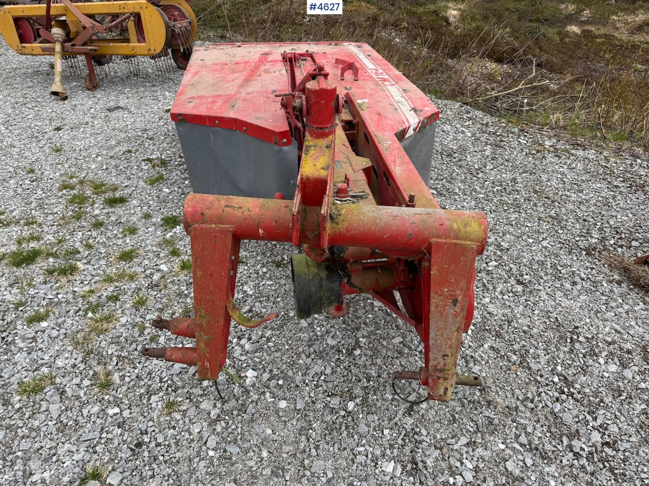 Peralatan untuk pembuatan jerami Pezag CM 164 Mower: gambar 6