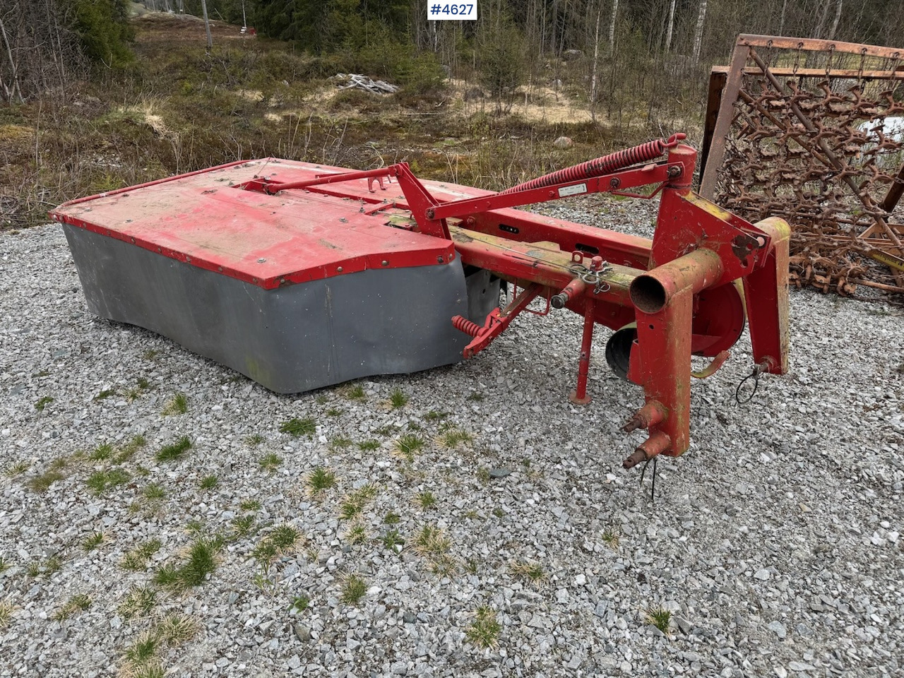 Peralatan untuk pembuatan jerami Pezag CM 164 Mower: gambar 7