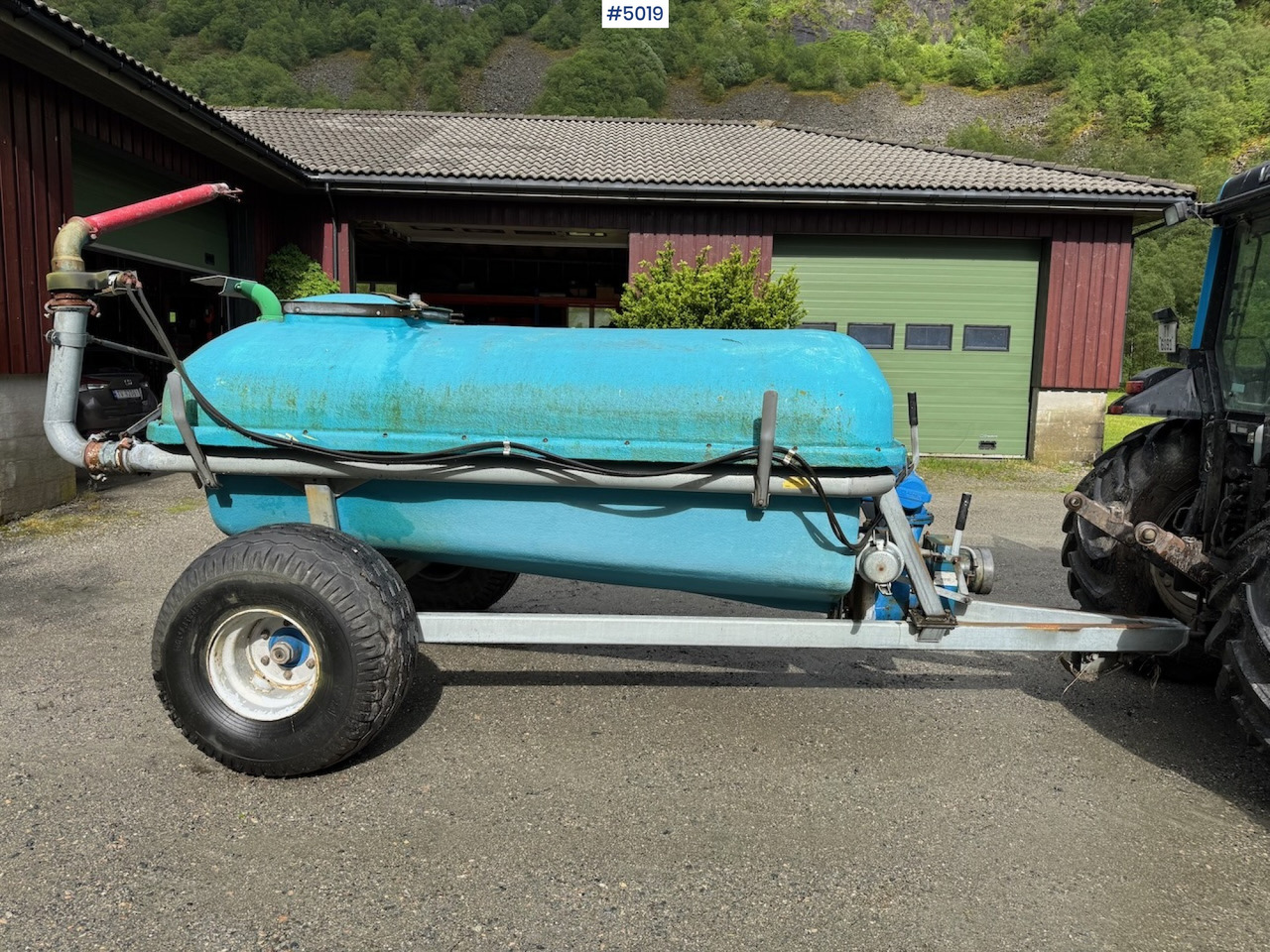 Reime 4000 liter w/ canon. - Penyebar pupuk: gambar 1 Reime 4000 liter w/ canon. - Penyebar pupuk: gambar 1