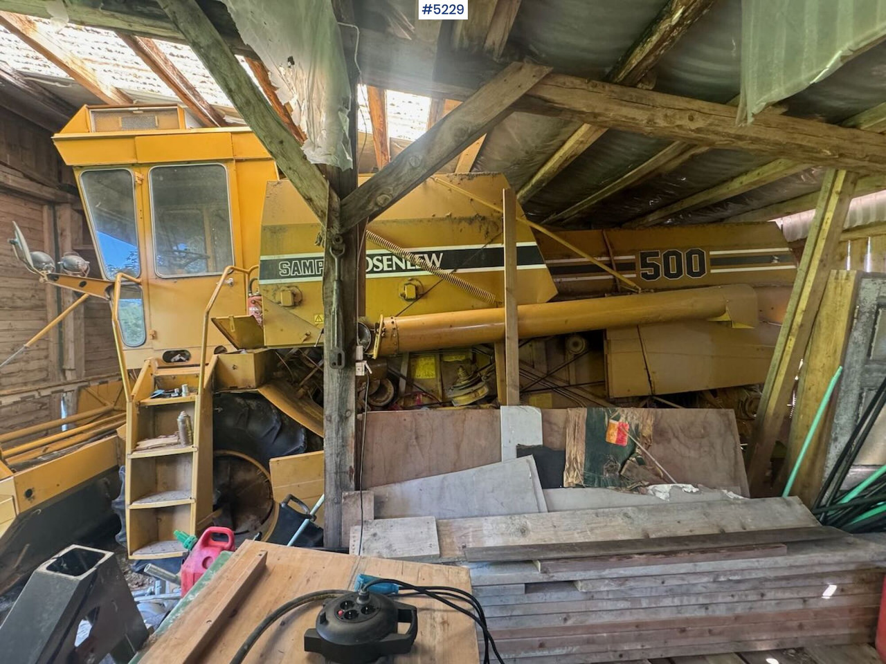 Pemanen gabungan Sampo Rosenlew 500: gambar 6