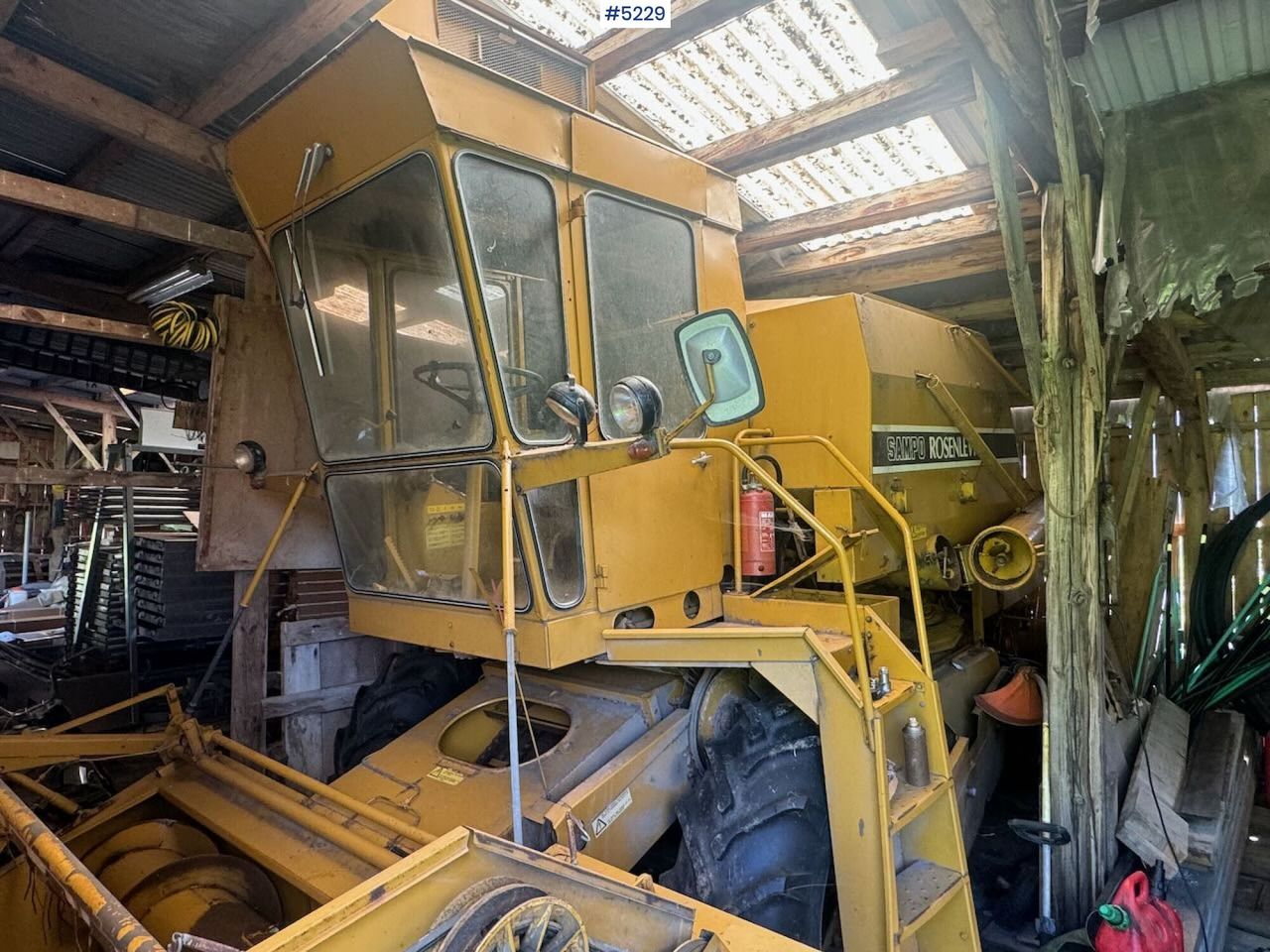 Sampo Rosenlew 500 - Pemanen gabungan: gambar 3 Sampo Rosenlew 500 - Pemanen gabungan: gambar 3