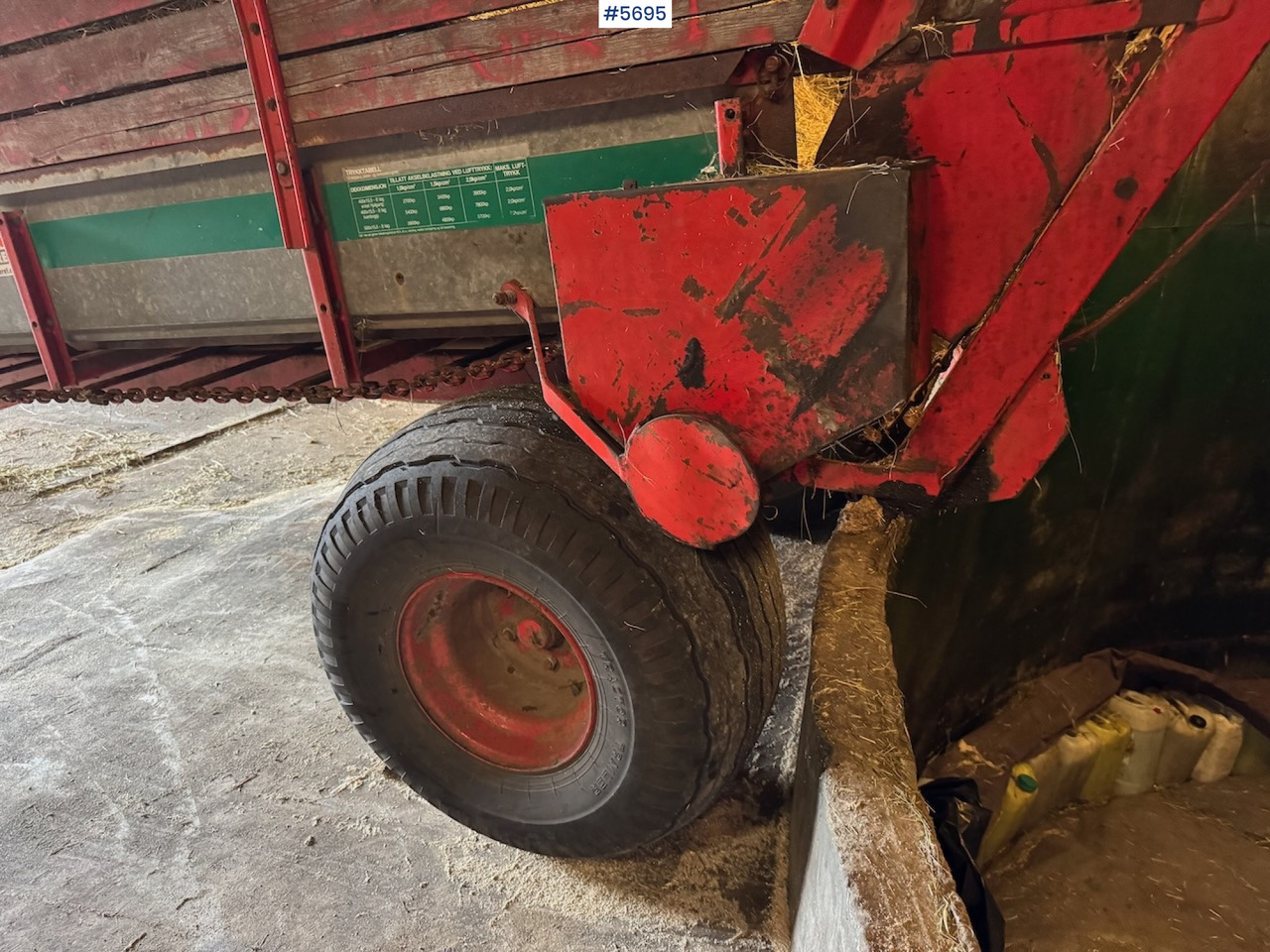 Peralatan untuk pembuatan jerami Underhaug 7000 - 3,70m.: gambar 11