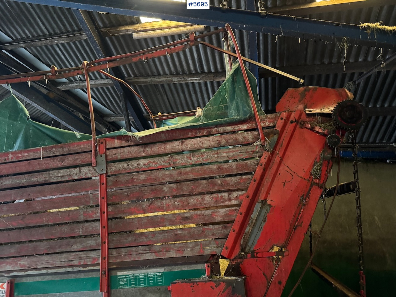 Peralatan untuk pembuatan jerami Underhaug 7000 - 3,70m.: gambar 6