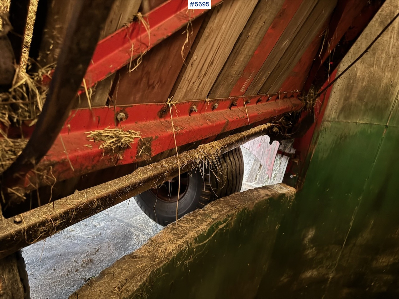 Peralatan untuk pembuatan jerami Underhaug 7000 - 3,70m.: gambar 9