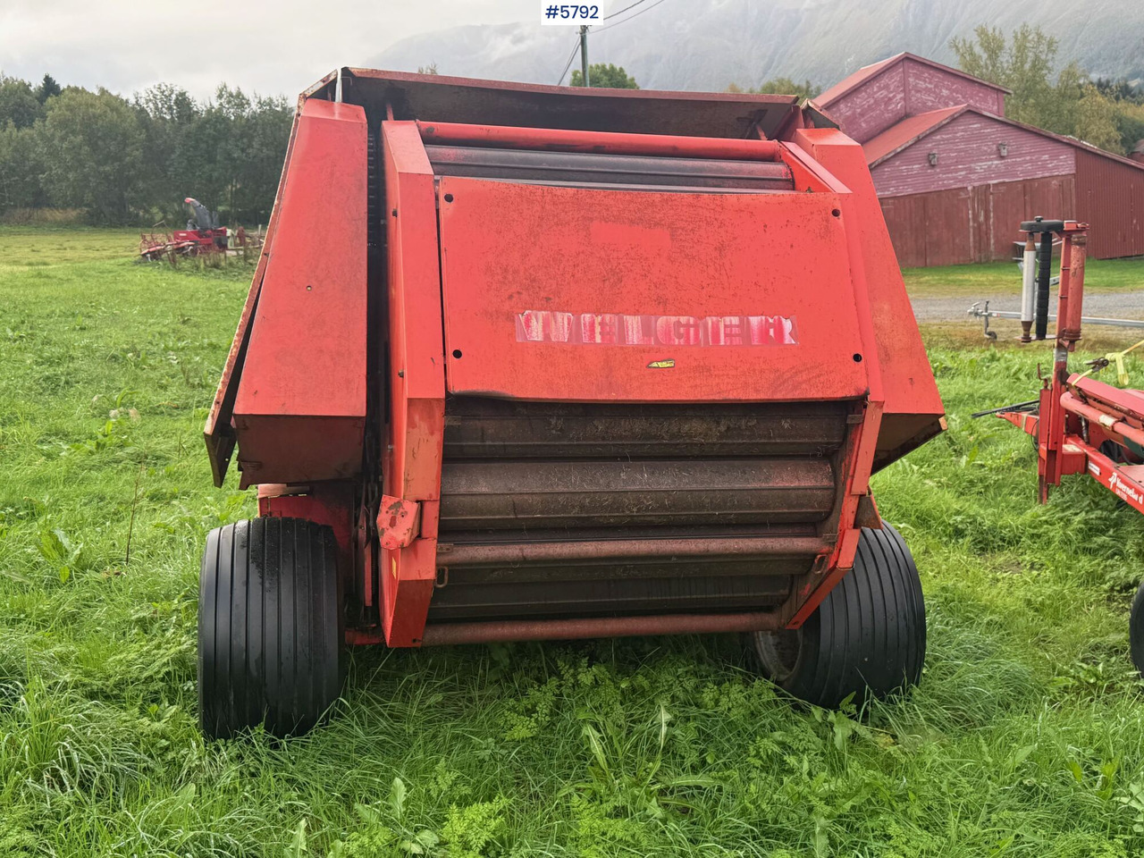 Peralatan untuk pembuatan jerami Welger RP 200 Mastercut round baler. Partially repaired object.: gambar 20 Peralatan untuk pembuatan jerami Welger RP 200 Mastercut round baler. Partially repaired object.: gambar 20