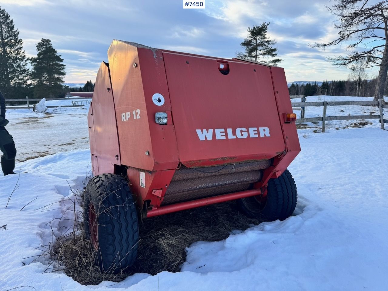 Welger RP12 Round Baler - Peralatan untuk pembuatan jerami: gambar 3 Welger RP12 Round Baler - Peralatan untuk pembuatan jerami: gambar 3
