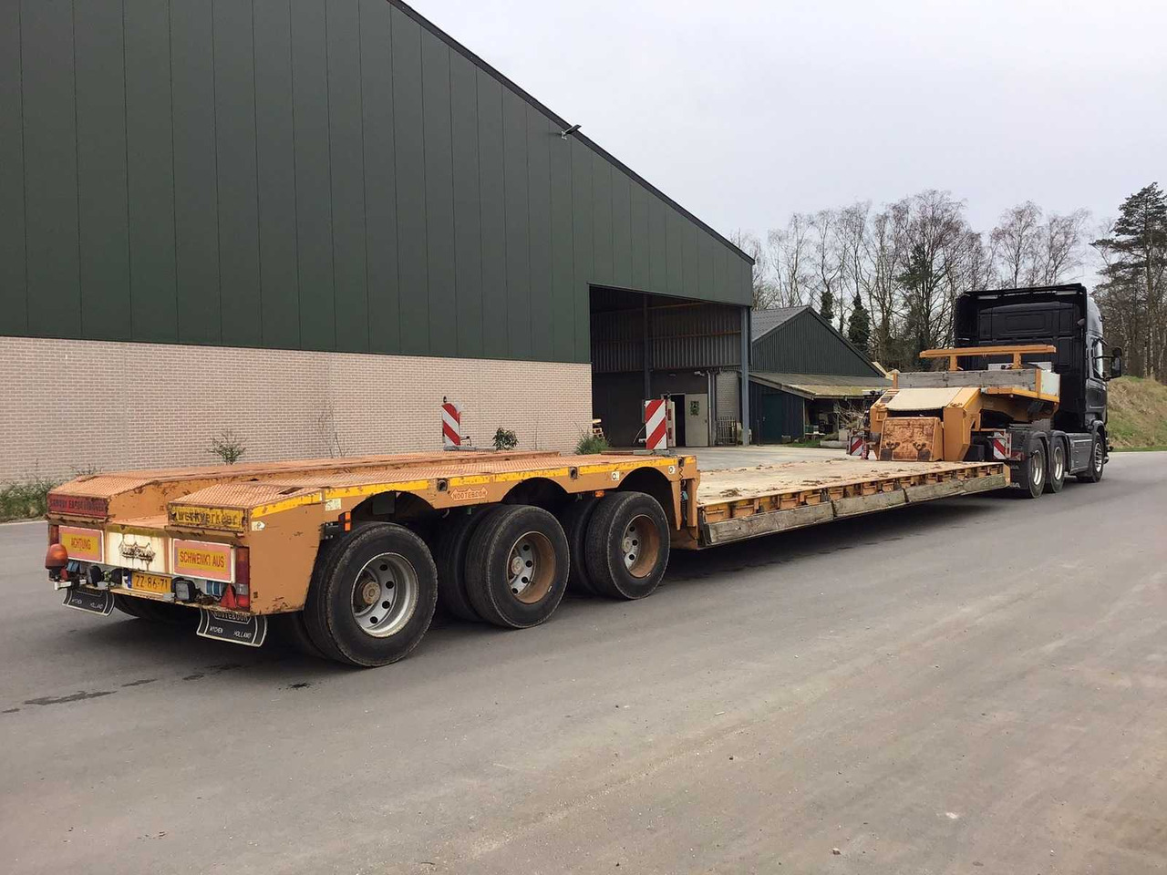 Nooteboom EURO-66-03 - Semi-trailer low bed: gambar 1 Nooteboom EURO-66-03 - Semi-trailer low bed: gambar 1