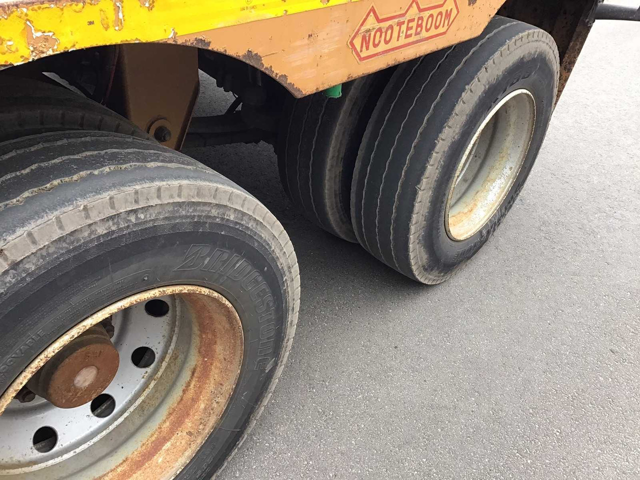 Semi-trailer low bed nooteboom EURO-66-03: gambar 13