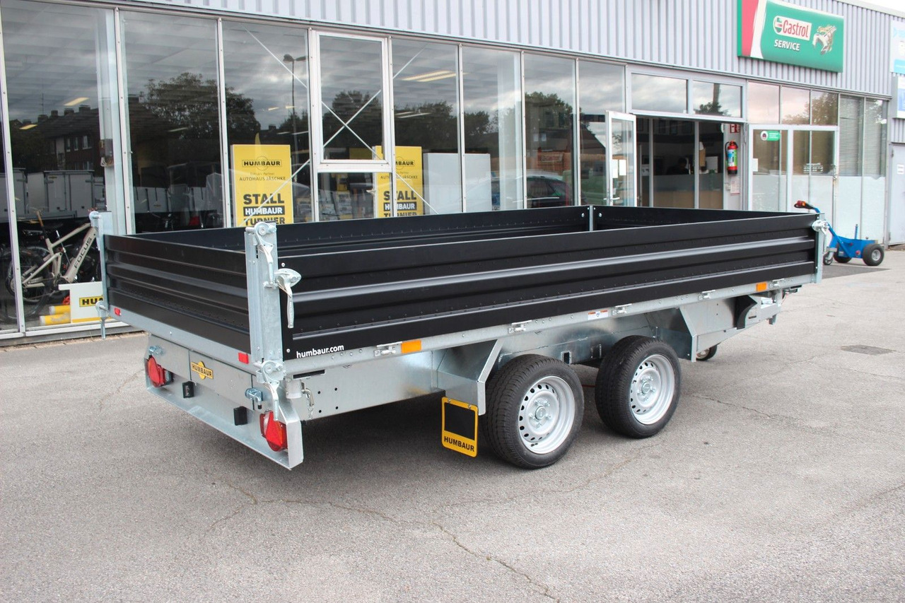 Humbaur HTK 3500.37 Stahl Dreiseitenkipper Parabelfeder - Trailer jungkit: gambar 2 Humbaur HTK 3500.37 Stahl Dreiseitenkipper Parabelfeder - Trailer jungkit: gambar 2