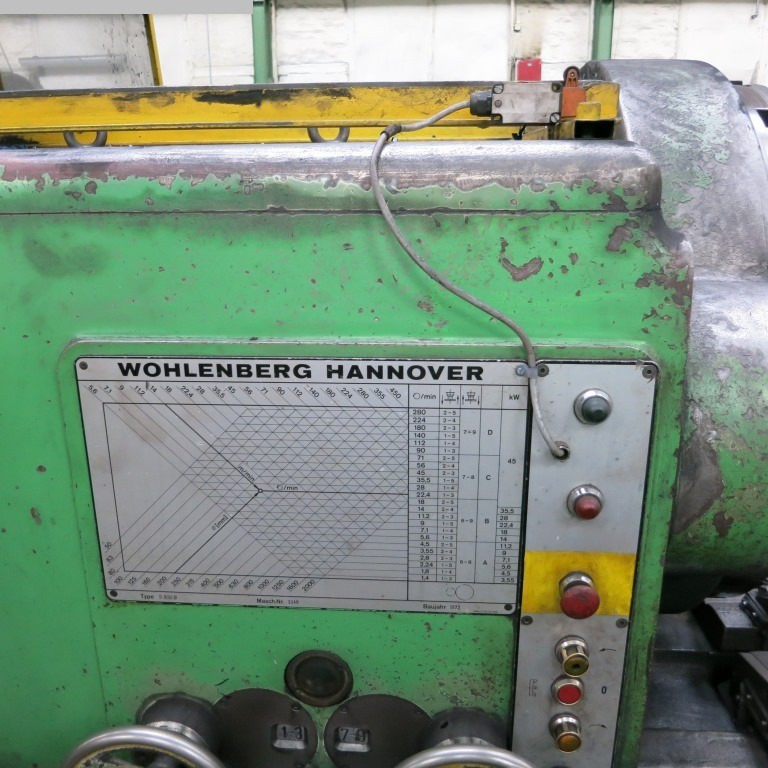 WOHLENBERG S 900 - Mesin bubut logam: gambar 2 WOHLENBERG S 900 - Mesin bubut logam: gambar 2