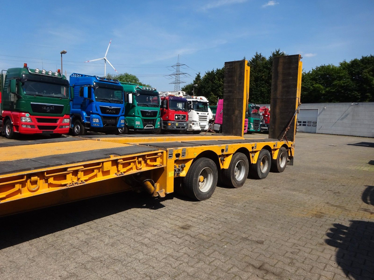 Faymonville 4 Achser Tiefbett abnehmbarem S-Hals ausziehbar - Semi-trailer low bed: gambar 4 Faymonville 4 Achser Tiefbett abnehmbarem S-Hals ausziehbar - Semi-trailer low bed: gambar 4