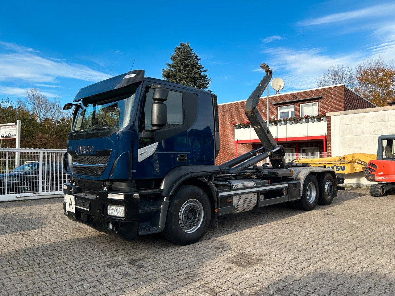 Iveco 460 Stralis MEILLER Abroller mit LIft-Lenkachse - Hook lift: gambar 1 Iveco 460 Stralis MEILLER Abroller mit LIft-Lenkachse - Hook lift: gambar 1