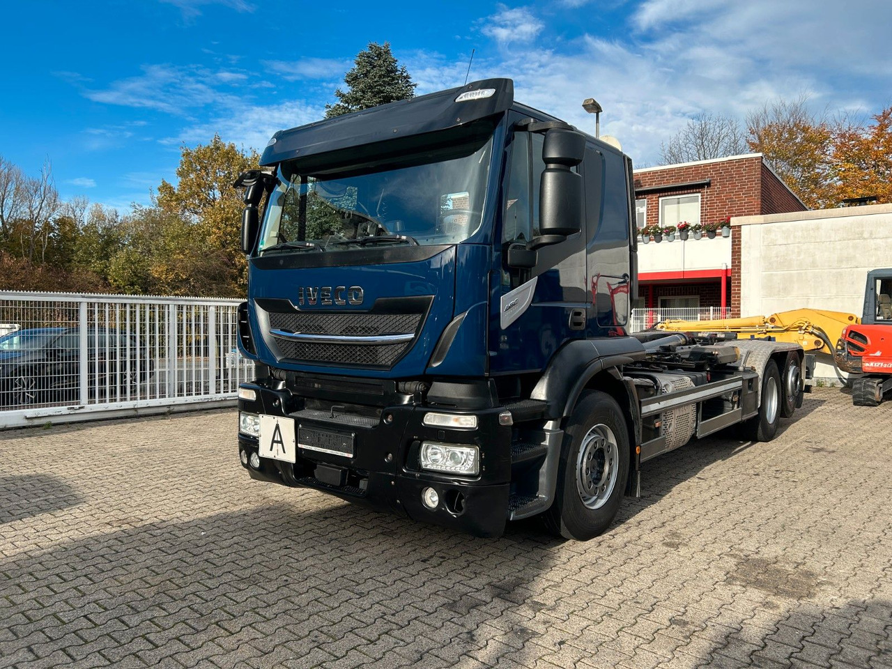 Iveco 460 Stralis MEILLER Abroller mit LIft-Lenkachse - Hook lift: gambar 2 Iveco 460 Stralis MEILLER Abroller mit LIft-Lenkachse - Hook lift: gambar 2