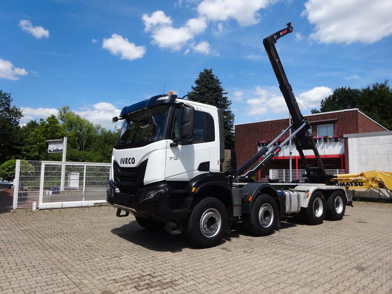 Iveco X-WAY 480 HIAB ABROLLER - Hook lift: gambar 1 Iveco X-WAY 480 HIAB ABROLLER - Hook lift: gambar 1