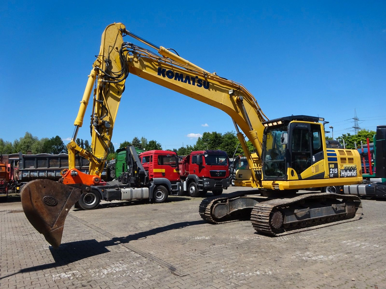 Komatsu HB 215 LC-2 HYBRID NUR 3160 h Betriebsstunden - Ekskavator perayap: gambar 1 Komatsu HB 215 LC-2 HYBRID NUR 3160 h Betriebsstunden - Ekskavator perayap: gambar 1