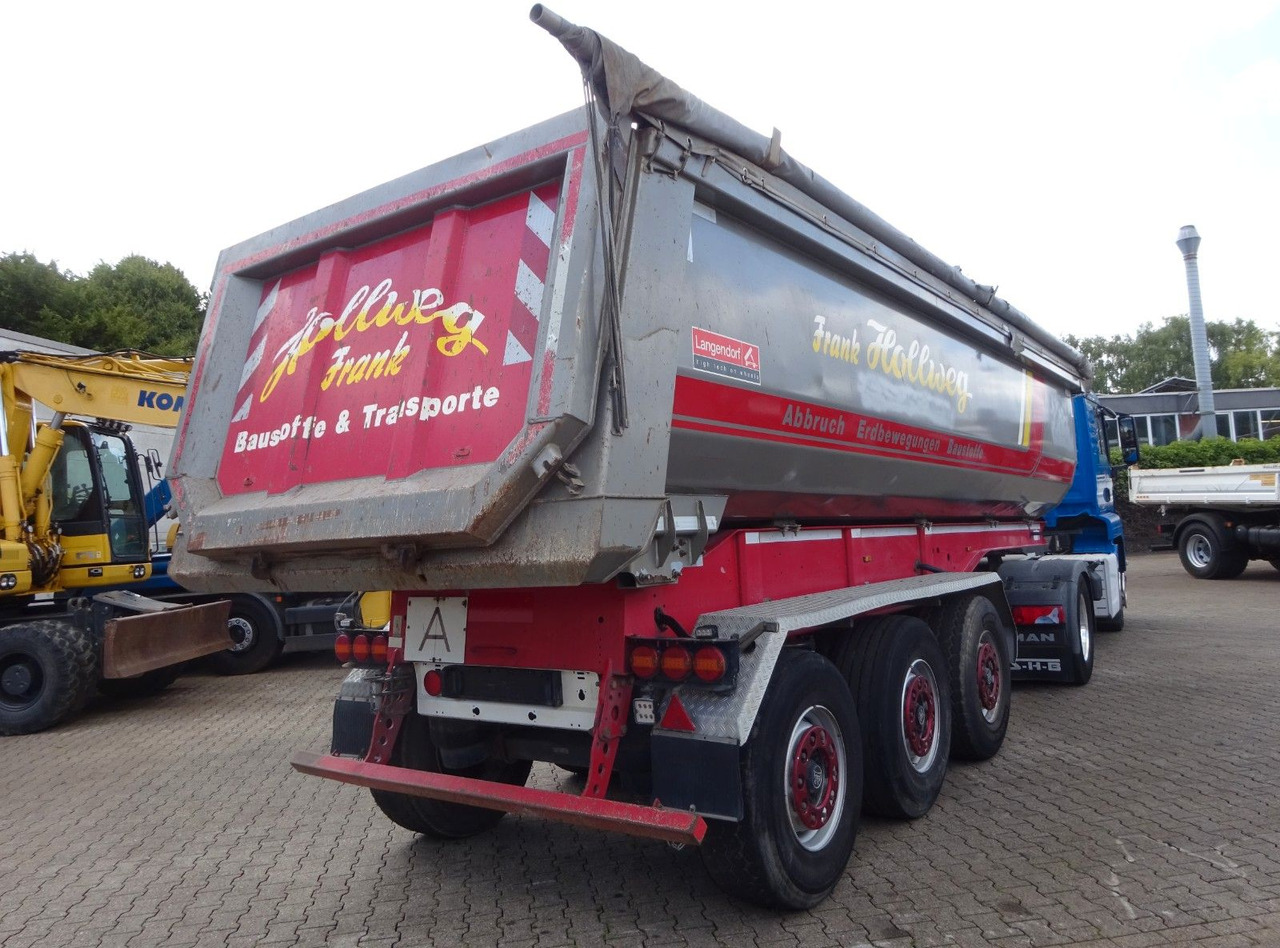 Langendorf Kippauflieger mit 3 Achsen Stahl - Semi-trailer jungkit: gambar 4 Langendorf Kippauflieger mit 3 Achsen Stahl - Semi-trailer jungkit: gambar 4