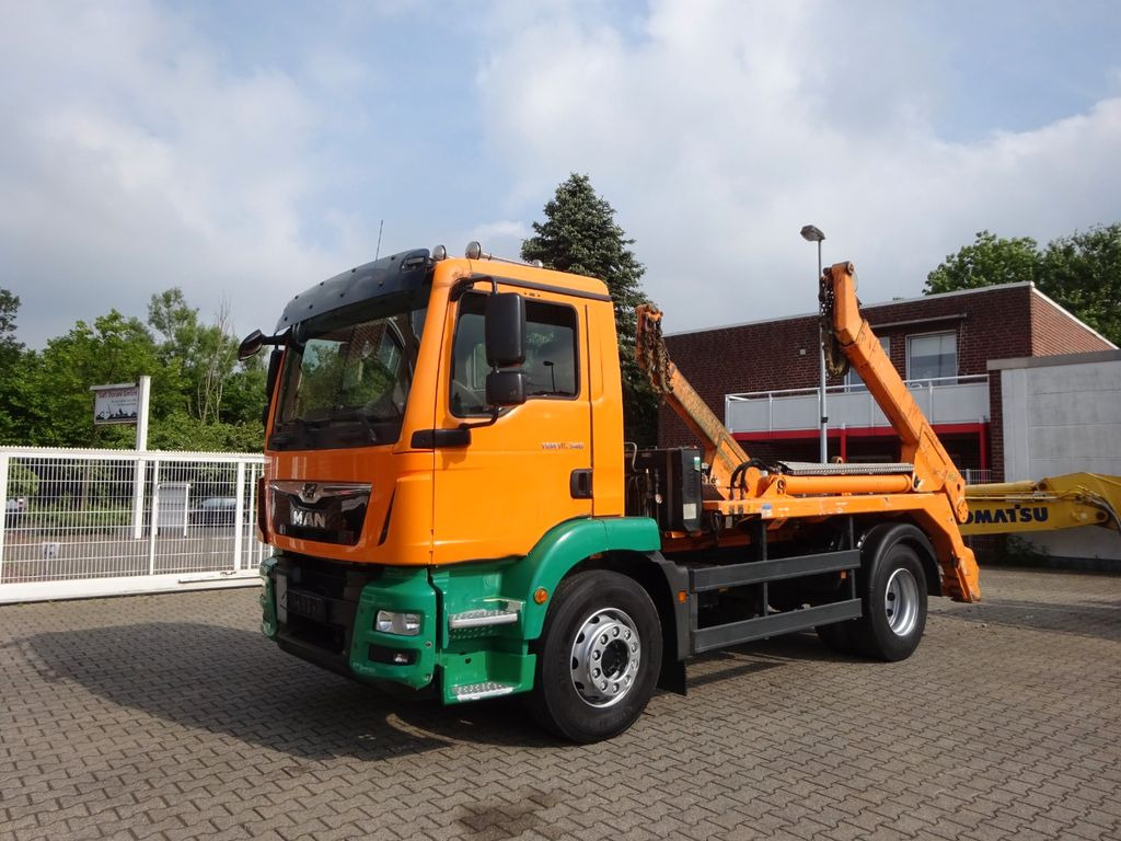 Truk skip loader MAN 18.340 TGM MEILLER Absetzkipper 4x2: gambar 6