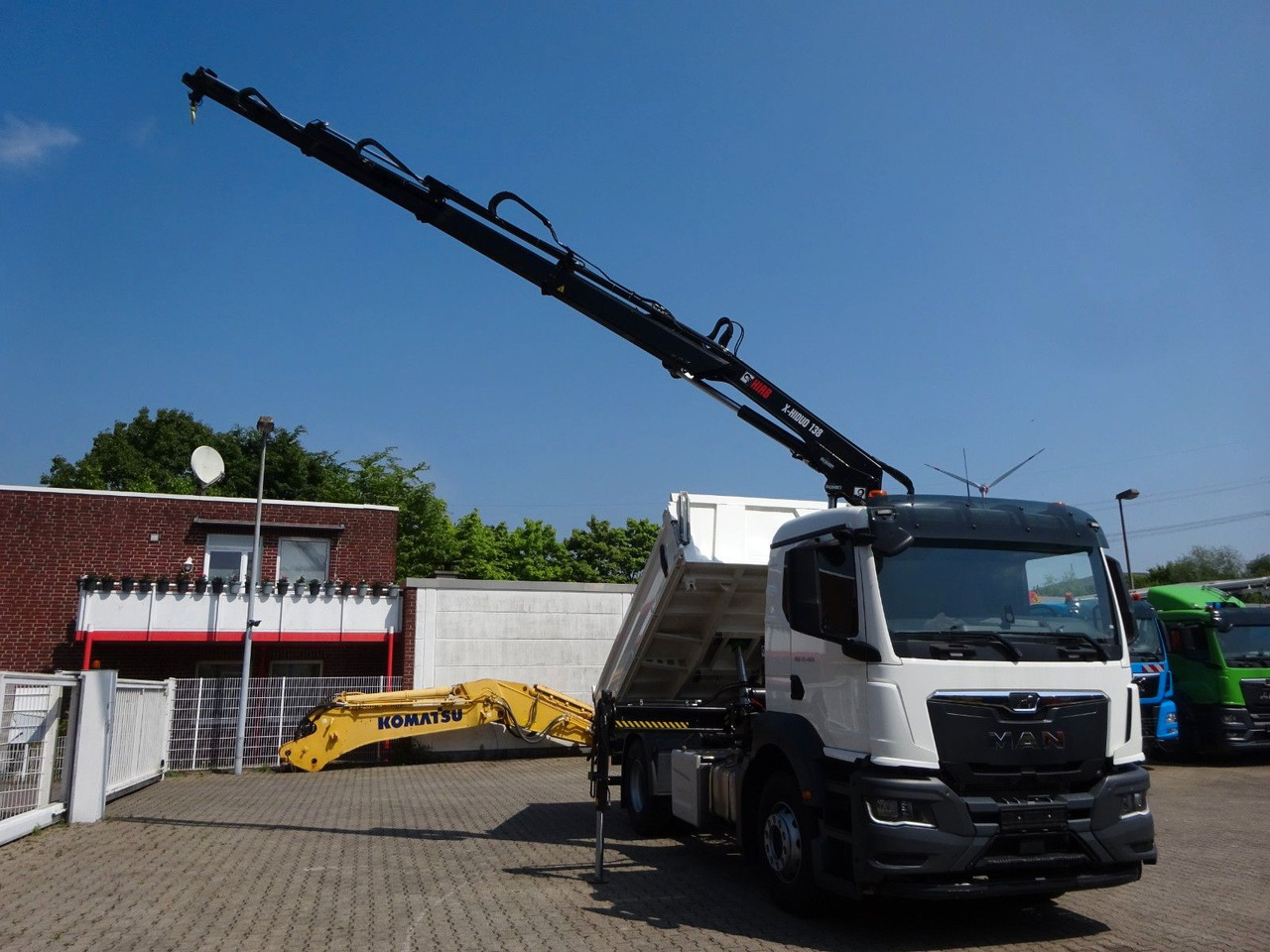 MAN 22.400 TGS + HIAB X-HIDUO 138 Kran - Truk jungkit, Truk derek: gambar 3 MAN 22.400 TGS + HIAB X-HIDUO 138 Kran - Truk jungkit, Truk derek: gambar 3