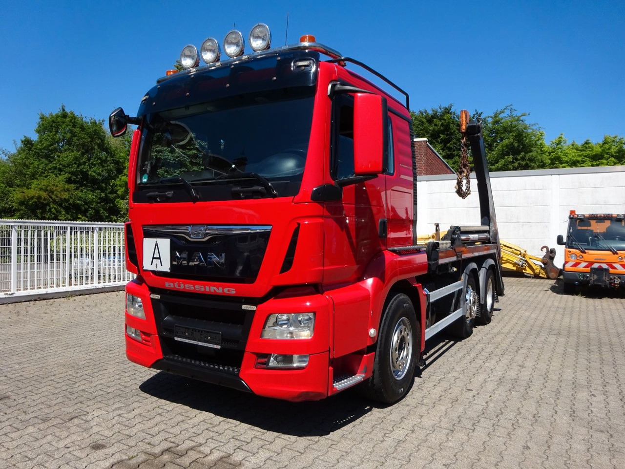MAN 26.460 TGS mit Waage + Lift-Lenkachse - Truk jungkit: gambar 1 MAN 26.460 TGS mit Waage + Lift-Lenkachse - Truk jungkit: gambar 1