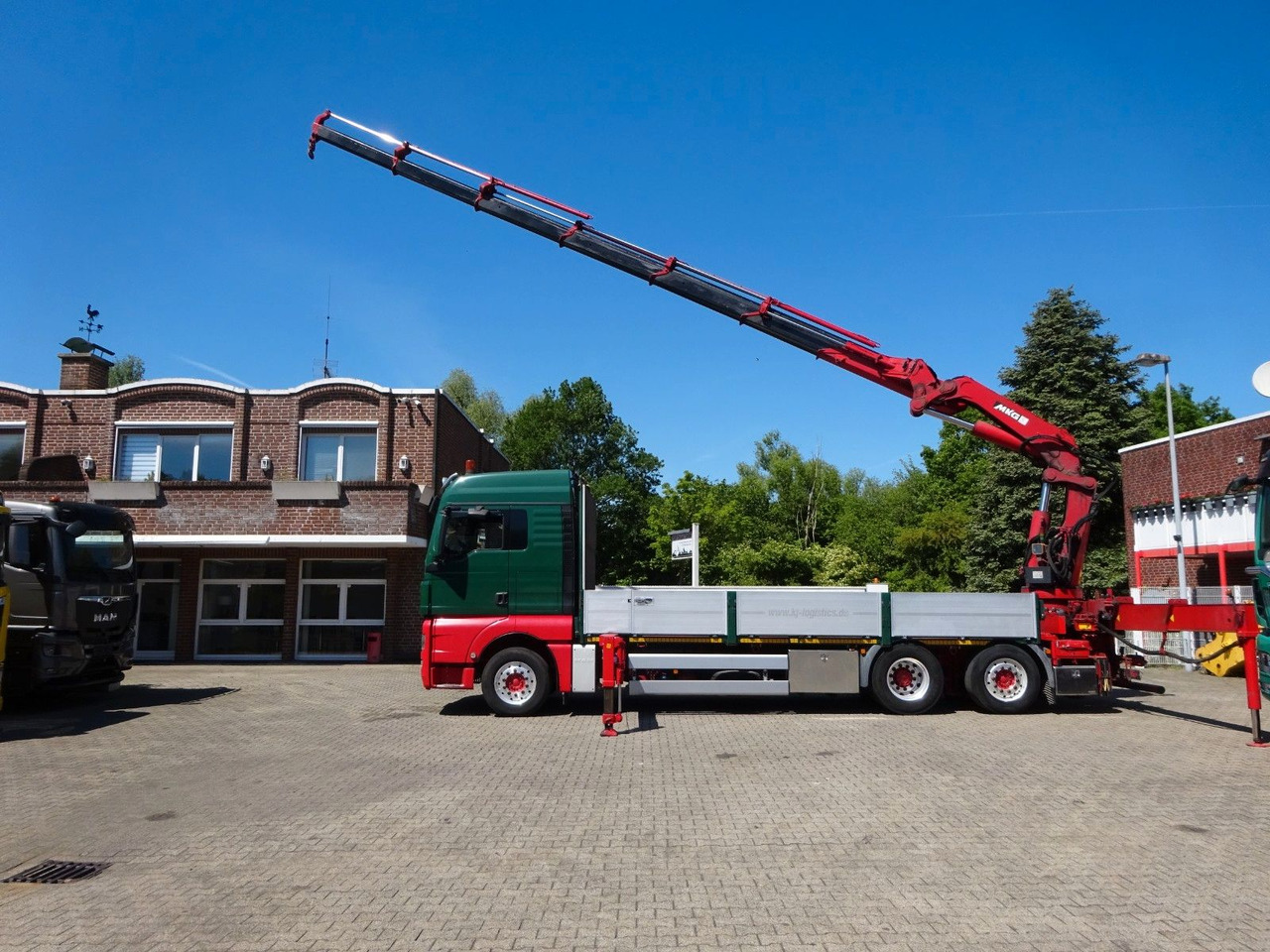 MAN 26.480 TGX + MKG HLK531 Kran +Lift-Lenkachse - Truk derek: gambar 1 MAN 26.480 TGX + MKG HLK531 Kran +Lift-Lenkachse - Truk derek: gambar 1