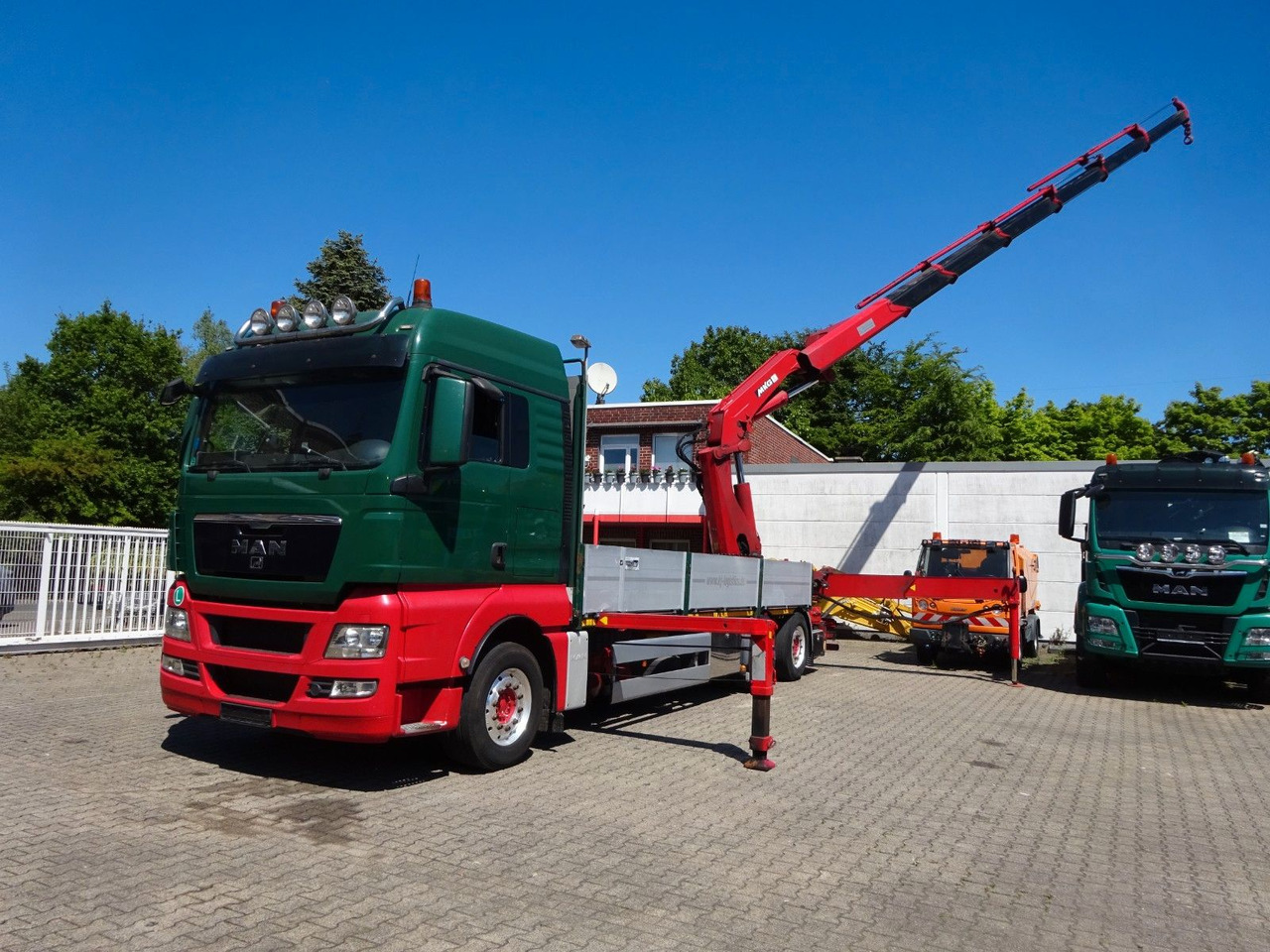 MAN 26.480 TGX + MKG HLK531 Kran +Lift-Lenkachse - Truk derek: gambar 5 MAN 26.480 TGX + MKG HLK531 Kran +Lift-Lenkachse - Truk derek: gambar 5