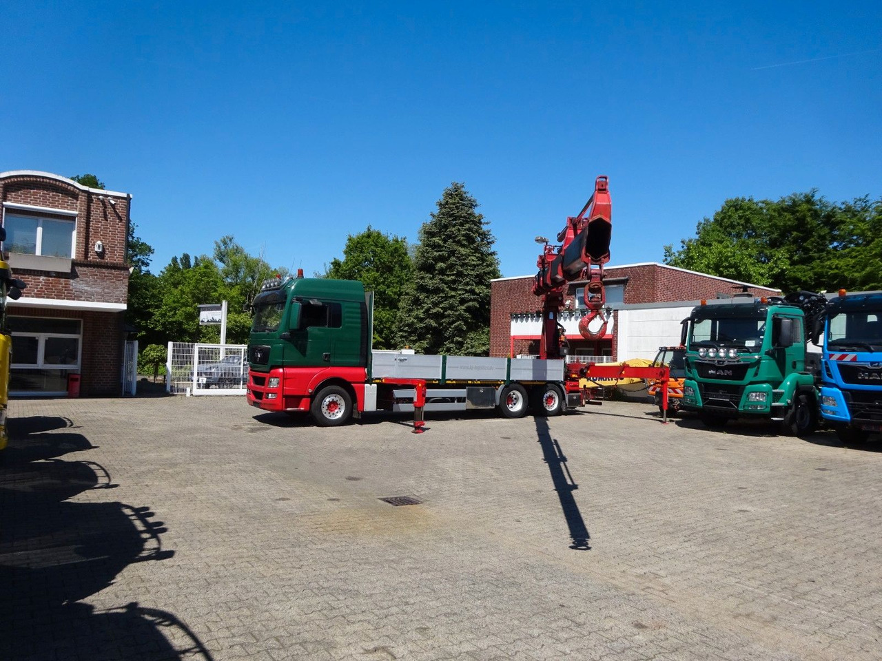 Truk derek MAN 26.480 TGX + MKG HLK531 Kran +Lift-Lenkachse: gambar 6