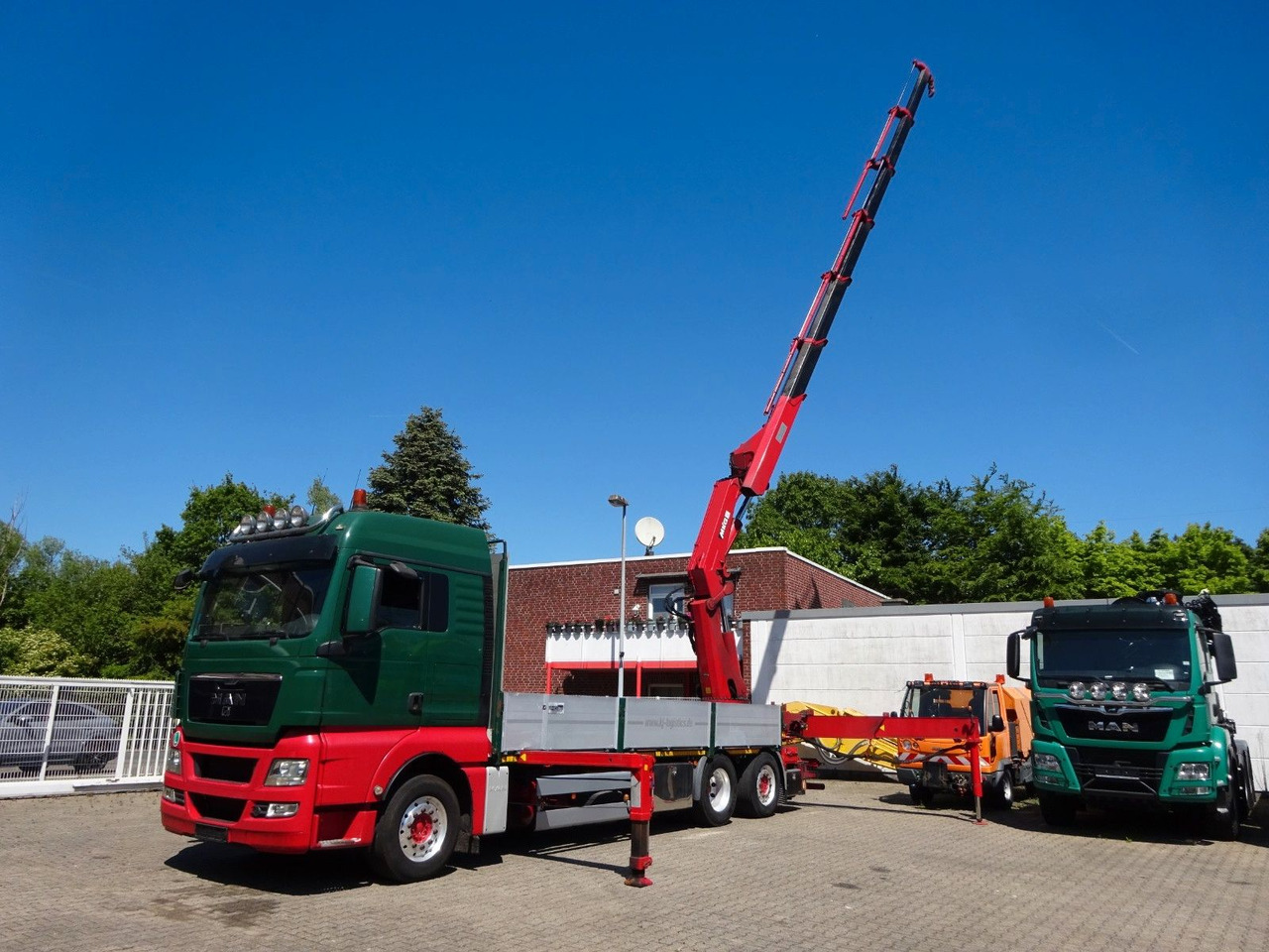 MAN 26.480 TGX + MKG HLK531 Kran +Lift-Lenkachse - Truk derek: gambar 4 MAN 26.480 TGX + MKG HLK531 Kran +Lift-Lenkachse - Truk derek: gambar 4