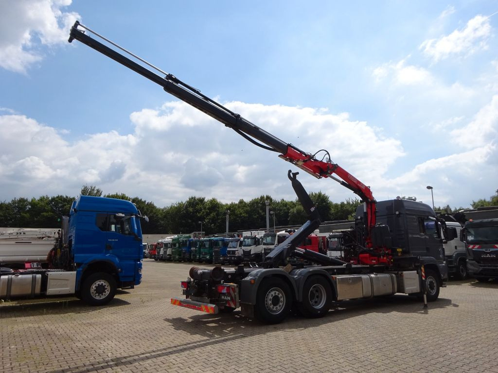 MAN 26.500 Abroller + Fassi F125A Kran 6x2-4 Allrad - Truk derek, Hook lift: gambar 5 MAN 26.500 Abroller + Fassi F125A Kran 6x2-4 Allrad - Truk derek, Hook lift: gambar 5