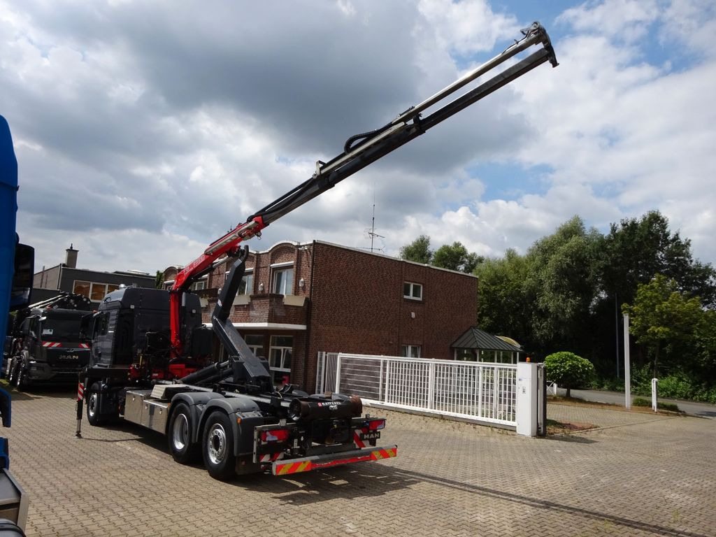 MAN 26.500 Abroller + Fassi F125A Kran 6x2-4 Allrad - Truk derek, Hook lift: gambar 4 MAN 26.500 Abroller + Fassi F125A Kran 6x2-4 Allrad - Truk derek, Hook lift: gambar 4