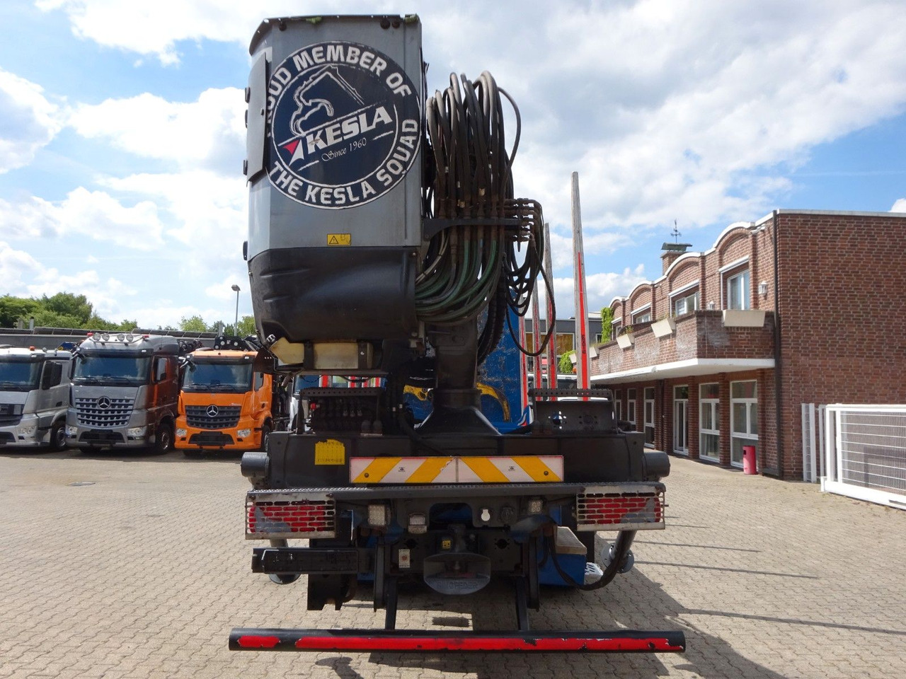 MAN 26.510 mit KESLA 2112 Holzkran+Kabine+Greifer - Truk logging, Truk derek: gambar 5 MAN 26.510 mit KESLA 2112 Holzkran+Kabine+Greifer - Truk logging, Truk derek: gambar 5