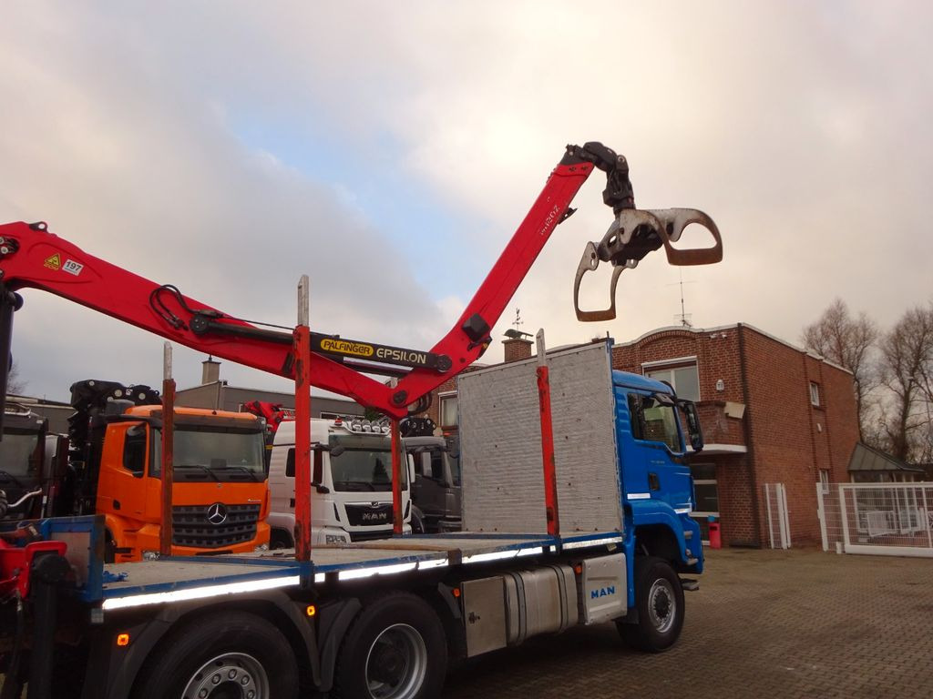 MAN 28.500 TGS mit EPSILON-Kran+Achleitner Anhänger MAN 28.500 TGS Allrad. HOLZZUG EPSILON-Kran GREIFER - Truk logging, Truk derek: gambar 5 MAN 28.500 TGS mit EPSILON-Kran+Achleitner Anhänger MAN 28.500 TGS Allrad. HOLZZUG EPSILON-Kran GREIFER - Truk logging, Truk derek: gambar 5