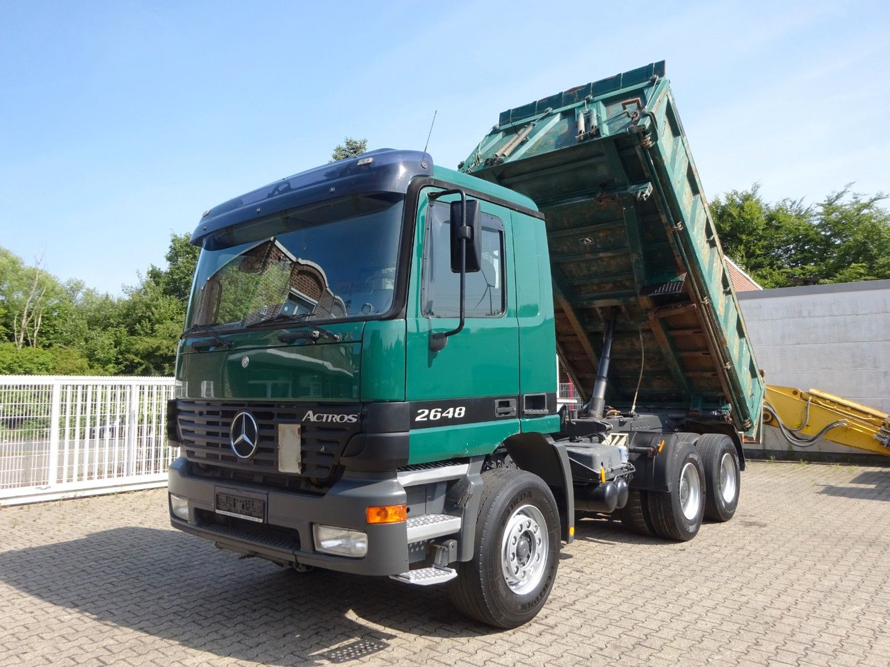 Mercedes-Benz 2648 Actros MEILLER 3SKipper 6x4 - Truk jungkit: gambar 1 Mercedes-Benz 2648 Actros MEILLER 3SKipper 6x4 - Truk jungkit: gambar 1