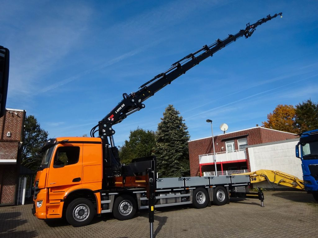 Mercedes-Benz 3751 Arocs Pritsche + HIAB 858 + JIB 8x2 Mercedes-Benz 3751 Arocs Pritsche + HIAB 858 + JIB 8x2 - Truk derek, Truk flatbed: gambar 1 Mercedes-Benz 3751 Arocs Pritsche + HIAB 858 + JIB 8x2 Mercedes-Benz 3751 Arocs Pritsche + HIAB 858 + JIB 8x2 - Truk derek, Truk flatbed: gambar 1