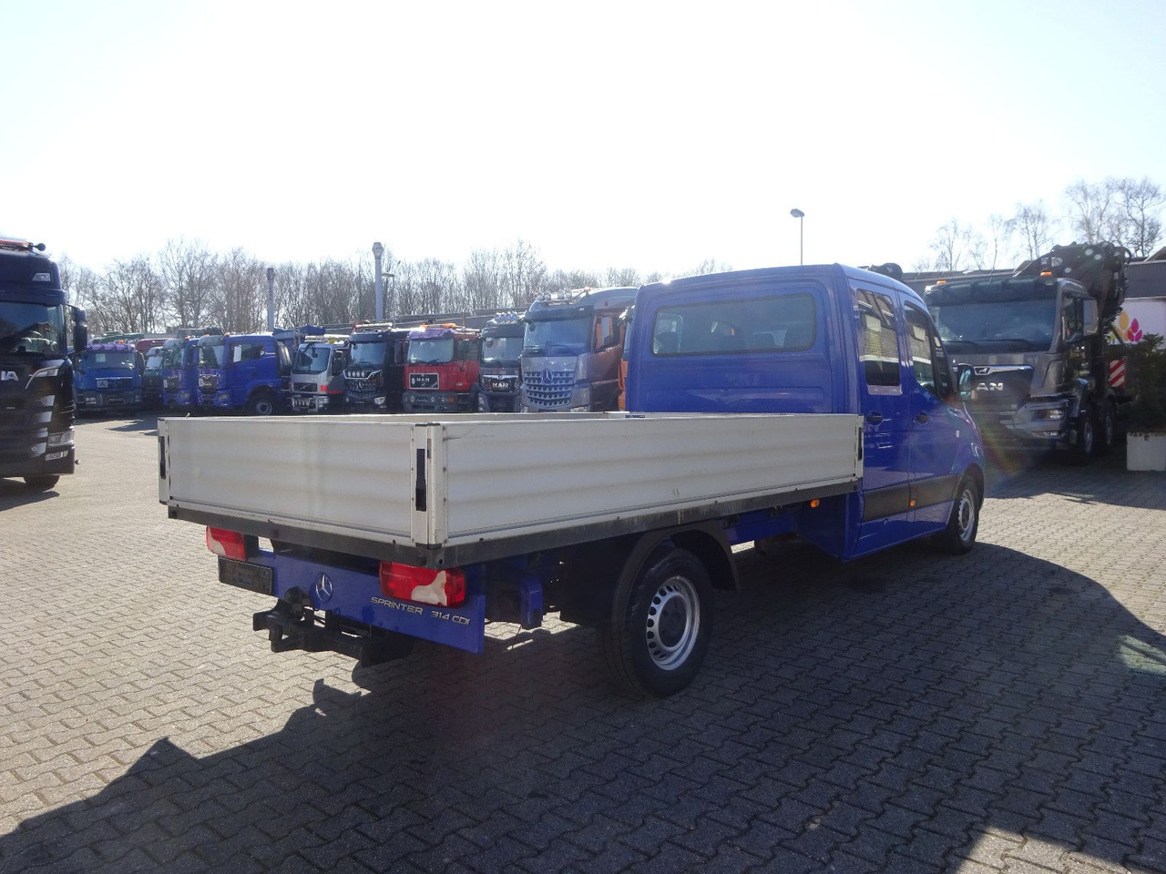 Mercedes-Benz Sprinter 314 CDI Pritsche Doppelkabiene 4x2 - Van flatbed, Van kombi: gambar 5 Mercedes-Benz Sprinter 314 CDI Pritsche Doppelkabiene 4x2 - Van flatbed, Van kombi: gambar 5
