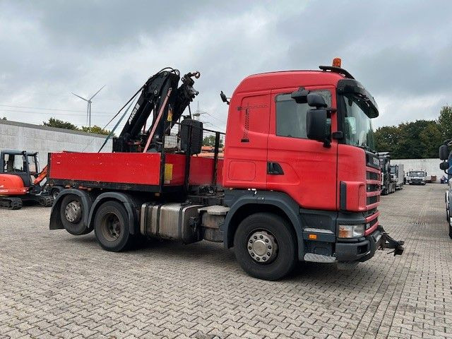 Scania 124 L 470 Pritsche + MKG HLK 201 HP 6x2 - Truk flatbed, Truk derek: gambar 5 Scania 124 L 470 Pritsche + MKG HLK 201 HP 6x2 - Truk flatbed, Truk derek: gambar 5