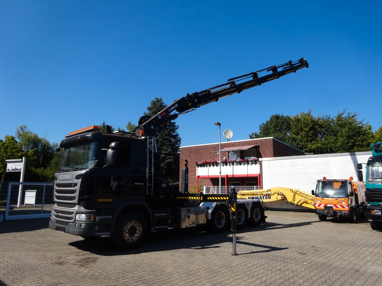 Scania R490 Abroller + HIAB 302E-6 Bj.2021 !Kran TRIDEM Scania R490 Abroller + HIAB 302E-6 Bj.2021 !Kran TRIDEM - Hook lift, Truk derek: gambar 3 Scania R490 Abroller + HIAB 302E-6 Bj.2021 !Kran TRIDEM Scania R490 Abroller + HIAB 302E-6 Bj.2021 !Kran TRIDEM - Hook lift, Truk derek: gambar 3