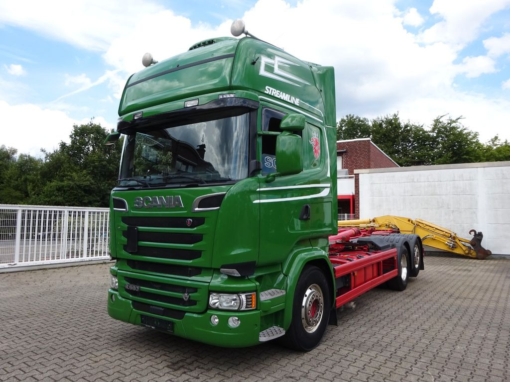 Scania R580 V8 MEILLER Neu Zustand - Hook lift: gambar 2 Scania R580 V8 MEILLER Neu Zustand - Hook lift: gambar 2