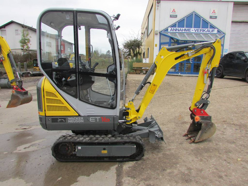 WACKER NEUSON ET 16 Minibagger 22.500 EUR hydr. Schnellwechsler - Ekskavator mini: gambar 1 WACKER NEUSON ET 16 Minibagger 22.500 EUR hydr. Schnellwechsler - Ekskavator mini: gambar 1