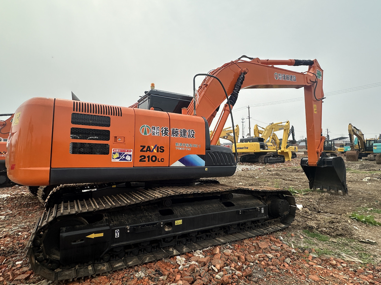 Ekskavator perayap HITACHI ZX210: gambar 10
