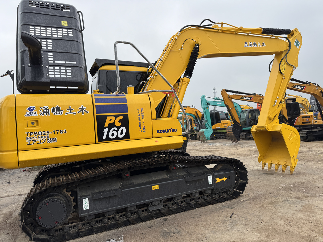 KOMATSU PC160 - Ekskavator perayap: gambar 2 KOMATSU PC160 - Ekskavator perayap: gambar 2