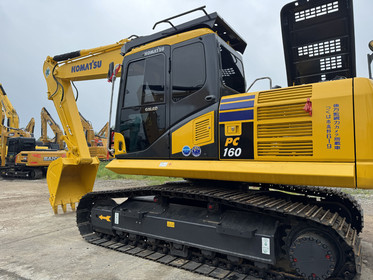 KOMATSU PC160 - Ekskavator perayap: gambar 1 KOMATSU PC160 - Ekskavator perayap: gambar 1