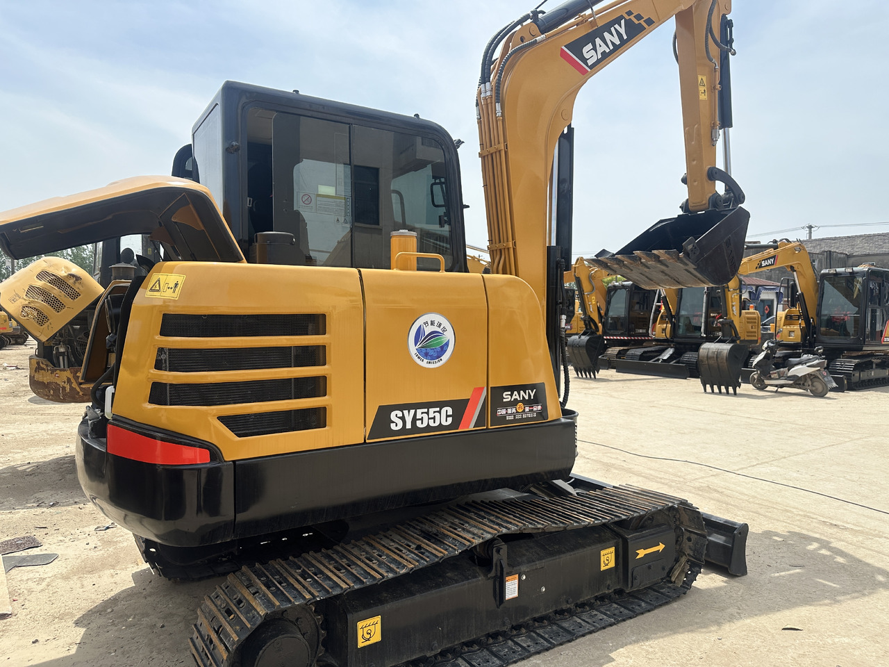 SANY SY55C - Ekskavator perayap: gambar 1 SANY SY55C - Ekskavator perayap: gambar 1