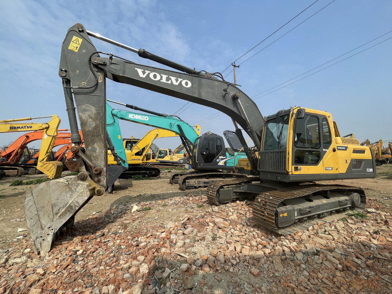 VOLVO EC200D - Ekskavator perayap: gambar 3 VOLVO EC200D - Ekskavator perayap: gambar 3