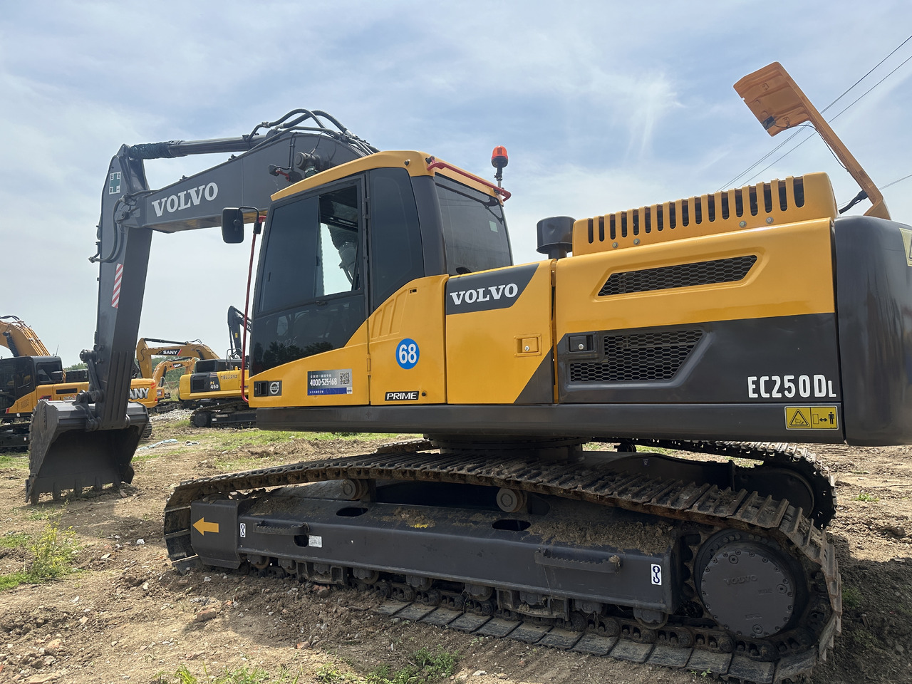 VOLVO EC250D - Ekskavator perayap: gambar 1 VOLVO EC250D - Ekskavator perayap: gambar 1
