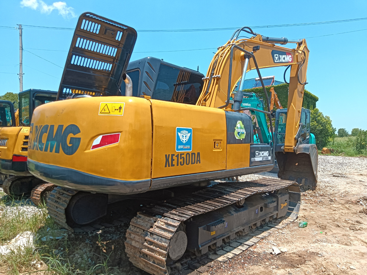 XCMG XE150WD - Ekskavator perayap: gambar 1 XCMG XE150WD - Ekskavator perayap: gambar 1