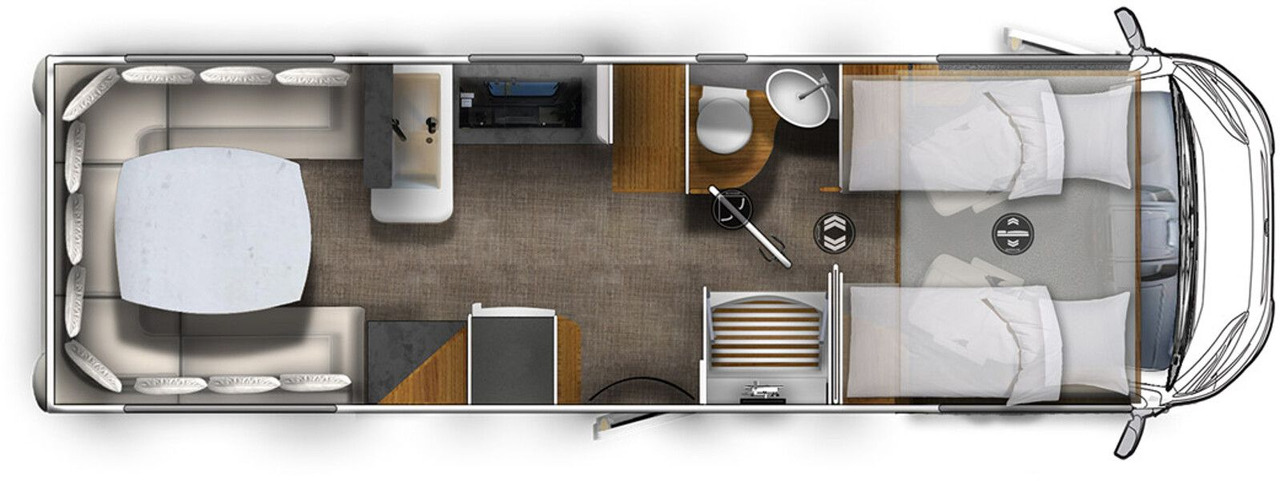 Eura Mobil Integra 760 HS 1.HAND#HECKSITZGR.#NACHRÜSTAKTION - Mobil rumah terintegrasi: gambar 2 Eura Mobil Integra 760 HS 1.HAND#HECKSITZGR.#NACHRÜSTAKTION - Mobil rumah terintegrasi: gambar 2
