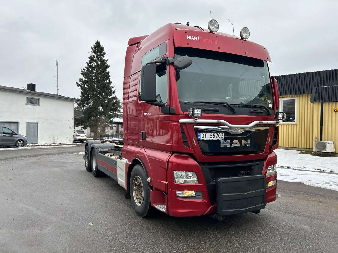 2014 MAN TGX 26.480 Krokbil EU-godkjent Euroklasse 6T - Hook lift: gambar 2 2014 MAN TGX 26.480 Krokbil EU-godkjent Euroklasse 6T - Hook lift: gambar 2