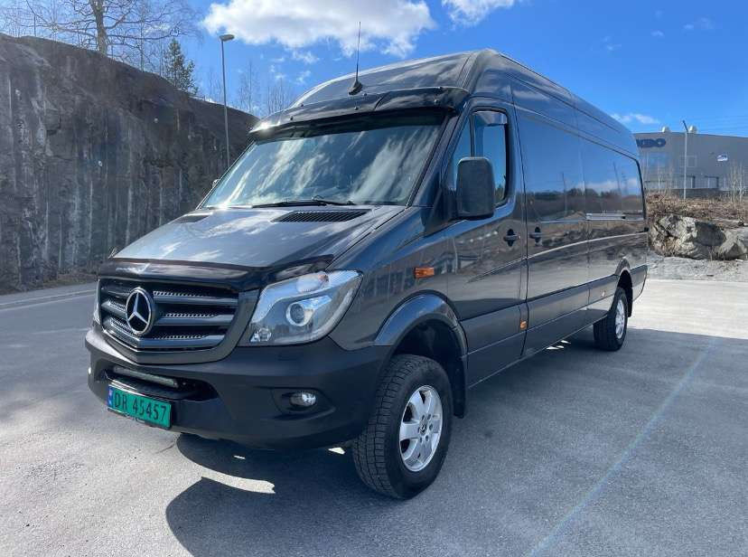 2018 Mercedes-Benz Sprinter 4x4 EU-GODKJENT - Van panel: gambar 1 2018 Mercedes-Benz Sprinter 4x4 EU-GODKJENT - Van panel: gambar 1