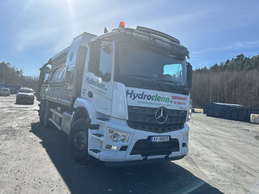2019 Kombibil MERCEDES-BENZ AROCS 2543 KDIR EU-godkjent Euroklasse 6T - Truk vakum: gambar 2 2019 Kombibil MERCEDES-BENZ AROCS 2543 KDIR EU-godkjent Euroklasse 6T - Truk vakum: gambar 2