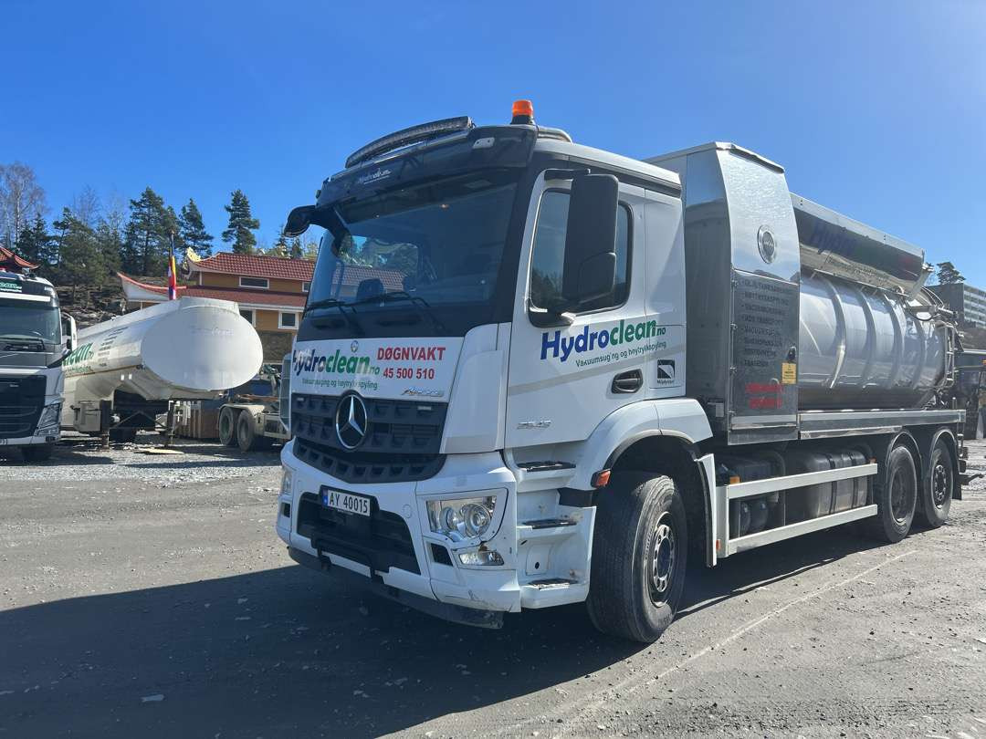 2019 Kombibil MERCEDES-BENZ AROCS 2543 KDIR EU-godkjent Euroklasse 6T - Truk vakum: gambar 1 2019 Kombibil MERCEDES-BENZ AROCS 2543 KDIR EU-godkjent Euroklasse 6T - Truk vakum: gambar 1